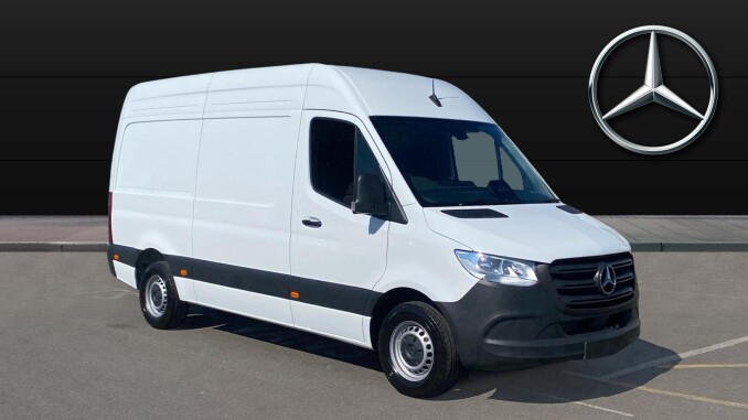 Mercedes-Benz Sprinter 315Cdi L2 Diesel Rwd 3.5t H2 Pro Van 9G-Tronic - Image 1